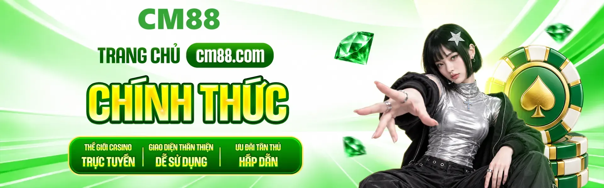 CM88 – Sân chơi trực tuyến đa dạng năm 2026, ưu đãi nạp đầu 100%, đăng ký nhận +68K khám phá nhiều tựa game hấp dẫn, bảo mật thông tin, giao dịch tiện lợi.